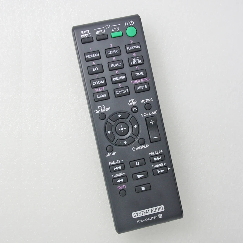 Пульт дистанционного управления RM AMU180 для SONY HCD SR1D CMT DX400A DVD аудио системы|Пульты