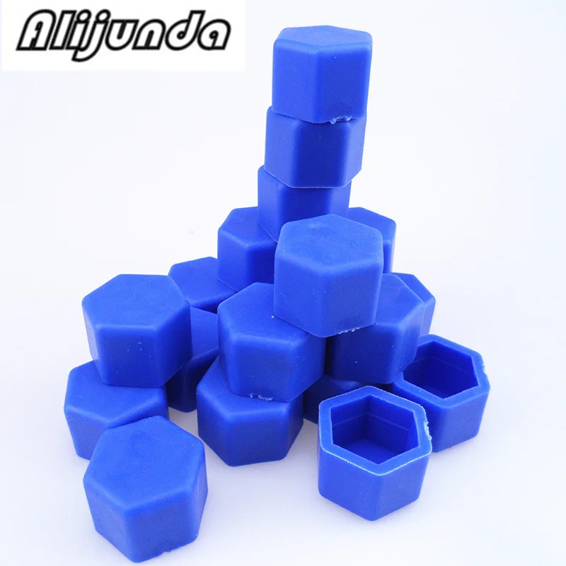 Автомобильный Стайлинг 20 шт. чехлы на Колесные гайки из силикагеля Защитные для