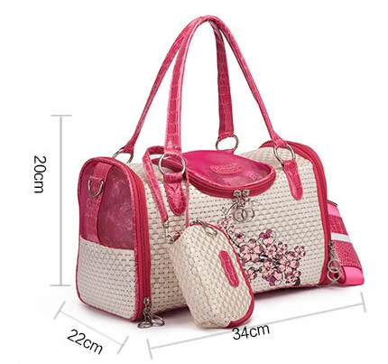 Сумка для маленьких собак и кошек переносная сумка рюкзак портативная дорожная