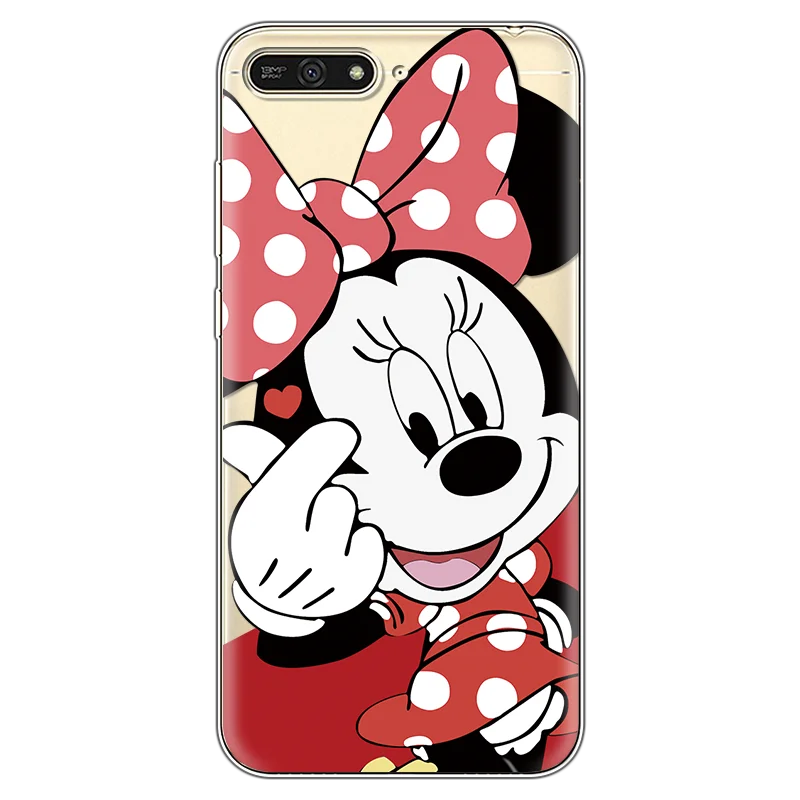 mnbx Милый Забавный мультяшный чехол для Coque huawei Y6 чехол прозрачный защитный для huawei Honor 7A 5,7 дюймов чехол для телефона задняя крышка - Цвет: mnbx