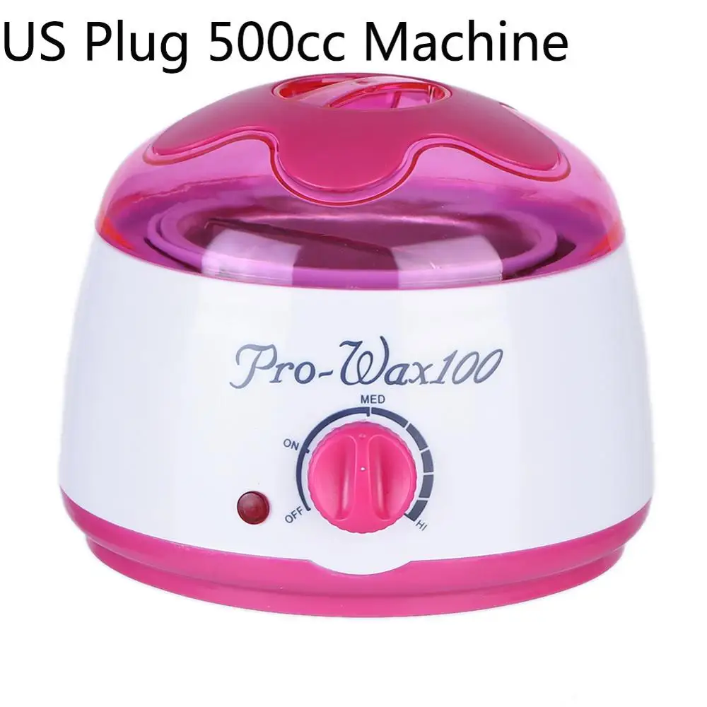 US Plug 200cc 500cc Нагреватель Воска машина для удаления волос воск нагреватель женский эпилятор для зон бикини ноги парафин воск бобов машина для удаления волос инструмент - Цвет: US Plug