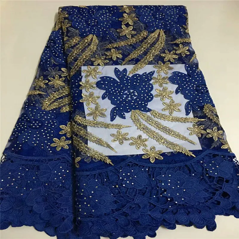 2018 последние нигерийские желтые кружева ткани высокого качества кружевная ткань