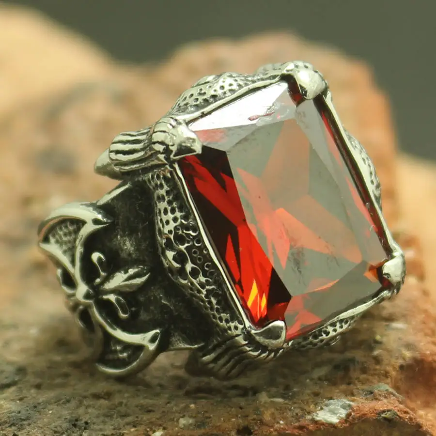 Мужское кольцо из нержавеющей стали 316L | Украшения и аксессуары