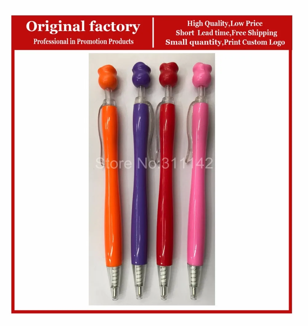 

Office cheap wholesale pen promotional rose pen with custom logo plastic ball point pen