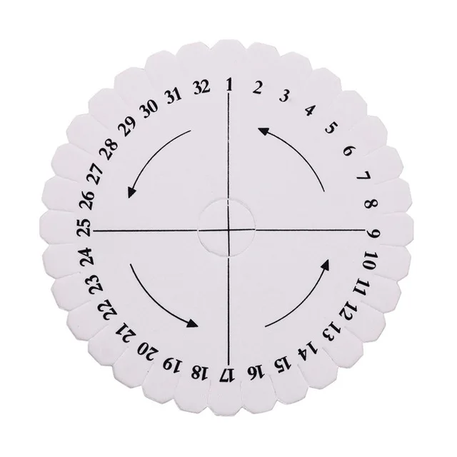 Round style 1 шт. браслет вязальный узел, сплетенный из веревки Инструмент Круглый квадратный ручной работы, авторские браслеты, инструменты для плетения для женщин, друзей, подарок - Цвет: Round style