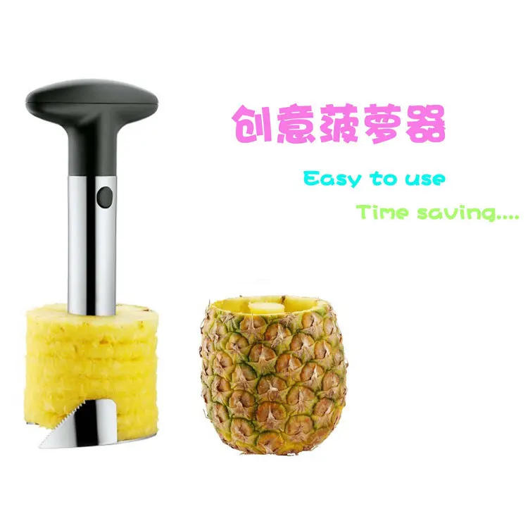 Смарт ананас peelers Горячая Новинка Фрукты инструменты 304 нержавеющая сталь слайсер для ананаса нож резак нож для очистки кожицы