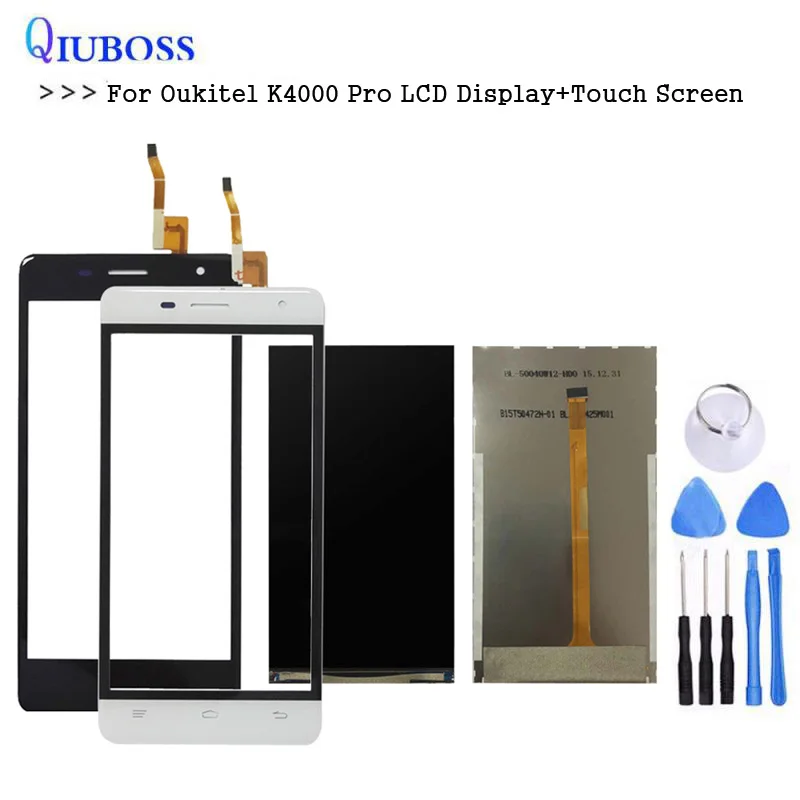 Для Oukitel K4000 Pro ЖК дисплей + сенсорный экран 100% протестированный дигитайзер