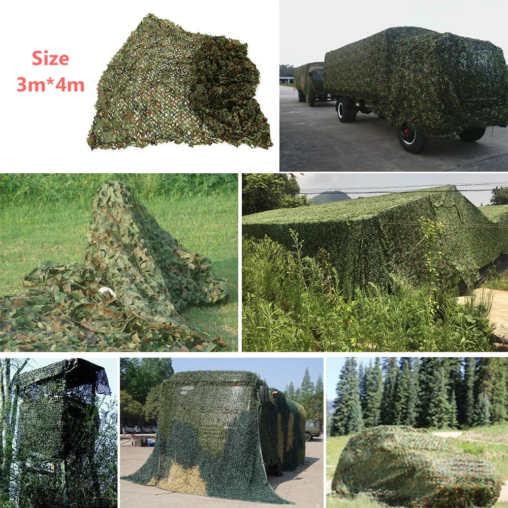 Военная камуфляжная сеть для кемпинга охоты пустыни леса стрельбы | Спорт и