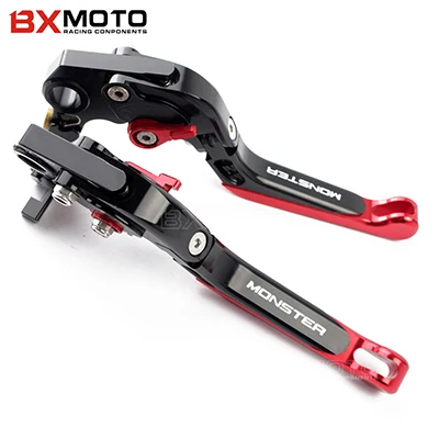 Для Ducati monster M 900 620 600 400 916SPS 900ss аксессуары для мотоциклов cnc регулируемые складные удлиняющие тормозные рычаги сцепления