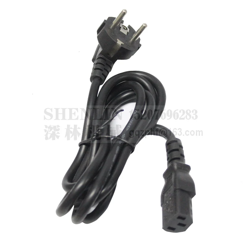 5ft C5 клеверная листовая привести к ЕС 2 Pin AC EU Plug Мощность кабельный ввод шнура