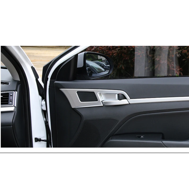 Аксессуары для салона автомобиля хромированные дверные ручки из АБС-пластика