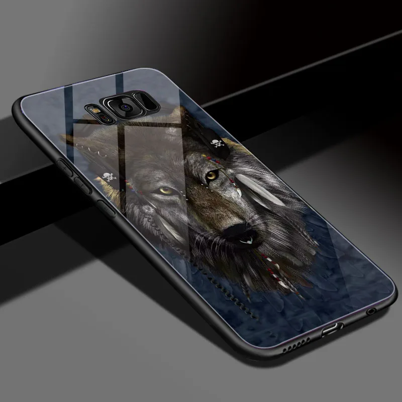 DIY фото по индивидуальному заказу чехол для телефона для samsung Galaxy S8 S9 закаленное Стекло чехол samsung Galaxy A6 A6Plus A7 j3 J5 J7 j530