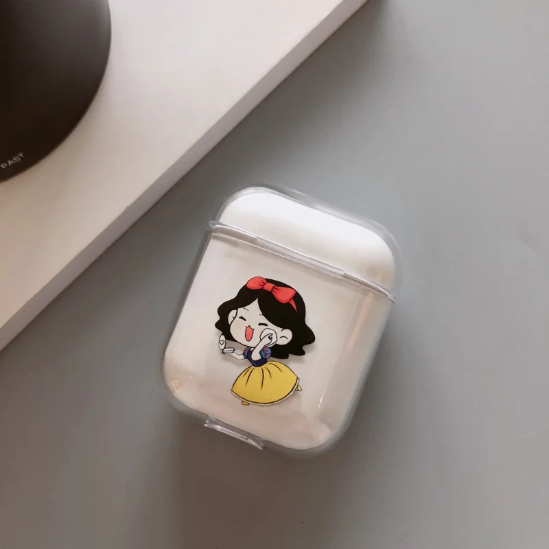 Мультяшный Bluetooth беспроводной Чехол для наушников Защитный чехол для Airpods аксессуары милый Жесткий Чехол для Apple Airpods сумки для зарядки