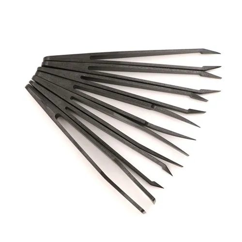 7pcs Anti-static Tweezers watchmaker Repair Tools Excellent Quality New hard plastic Industrial