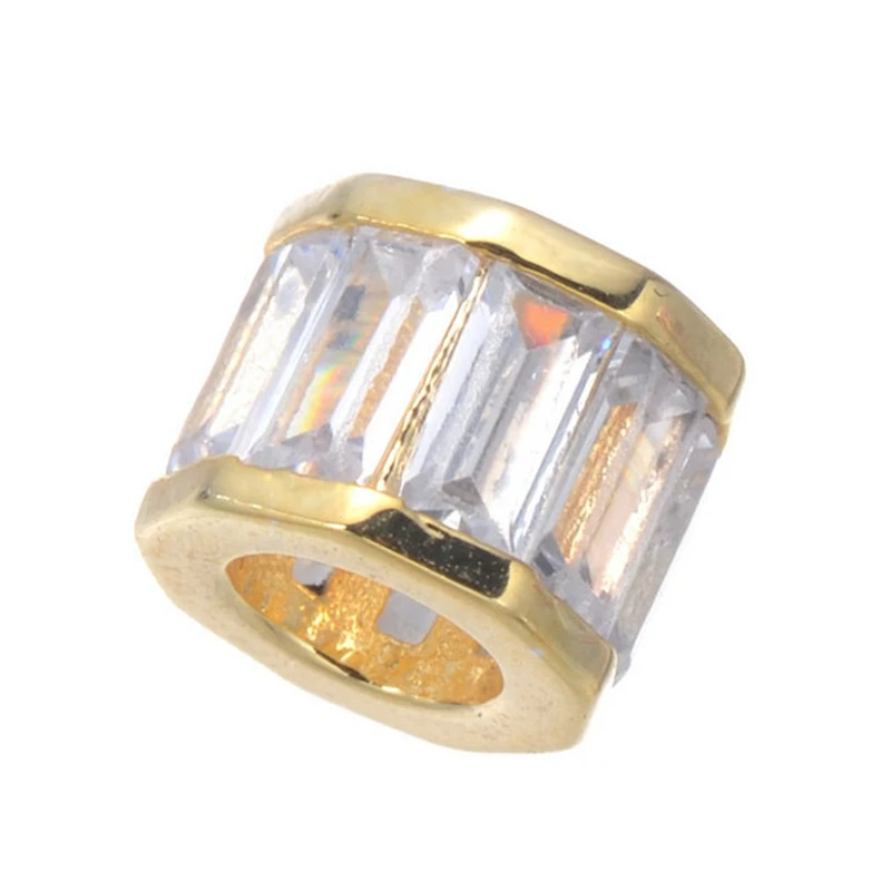 Аксессуары для ювелирных изделий Juya бусины из кристаллов с большим отверстием