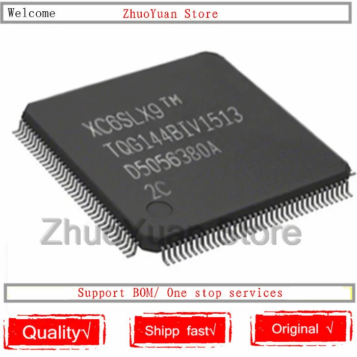 10 шт./лот новый оригинальный чип XC6SLX9-2TQG144C XC6SLX9 TQFP-144 IC | Электроника