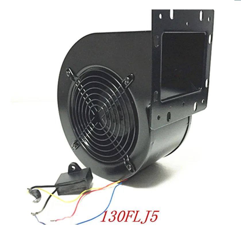 130FLJ5 Small Power Frequency Centrifugal Fan Blower With Edge 120W |