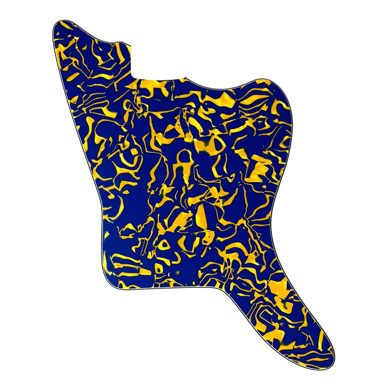 Blue Pearl shell Pleroo Custom гитара pickgaurd-для MIJ Jazzmaster стиль пустая Гитара pickguard Замена - Цвет: Blue Pearl shell