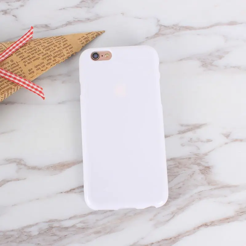 Чехол для iPhone 8 Plus ультратонкий гладкий сплошной Цвет простой Бизнес Роскошные
