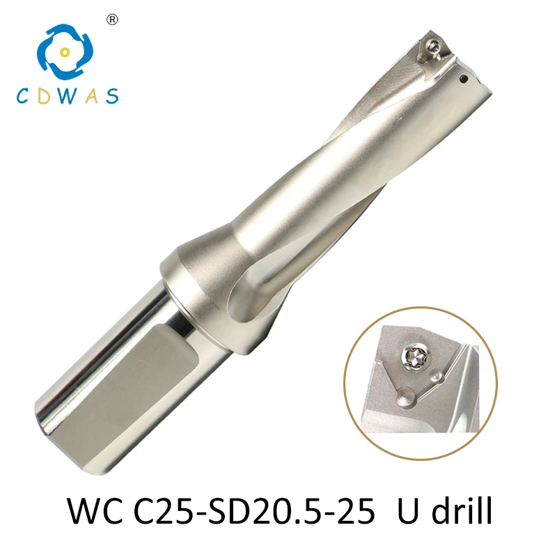 

Сверло быстрое WC C25 SD20.5, 20,5-25 мм, с индексируемой вставкой, 2D/3D/4D