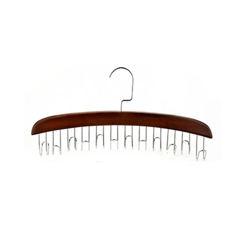Светло-зеленый New Belt Hanger- 12 Belt Racks Hardwood Homewares Closet Accessories Organizers Clothes stainless steel Hook Creative Design - Цвет: Светло-зеленый