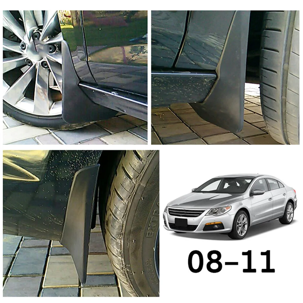 Набор литых брызговиков для Volkswagen VW Passat CC 2009 2010 2011 брызговики переднее и заднее