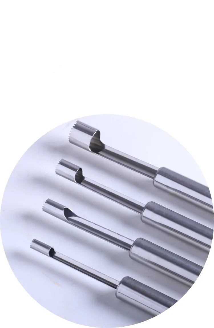 1 шт. инструмент для удаления сердцебиения фруктов и овощей из нержавеющей стали