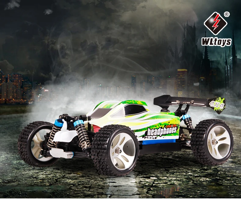 RC автомобиль WLtoys A959 B 2 4G 1/18 Масштаб дистанционного управления Внедорожный
