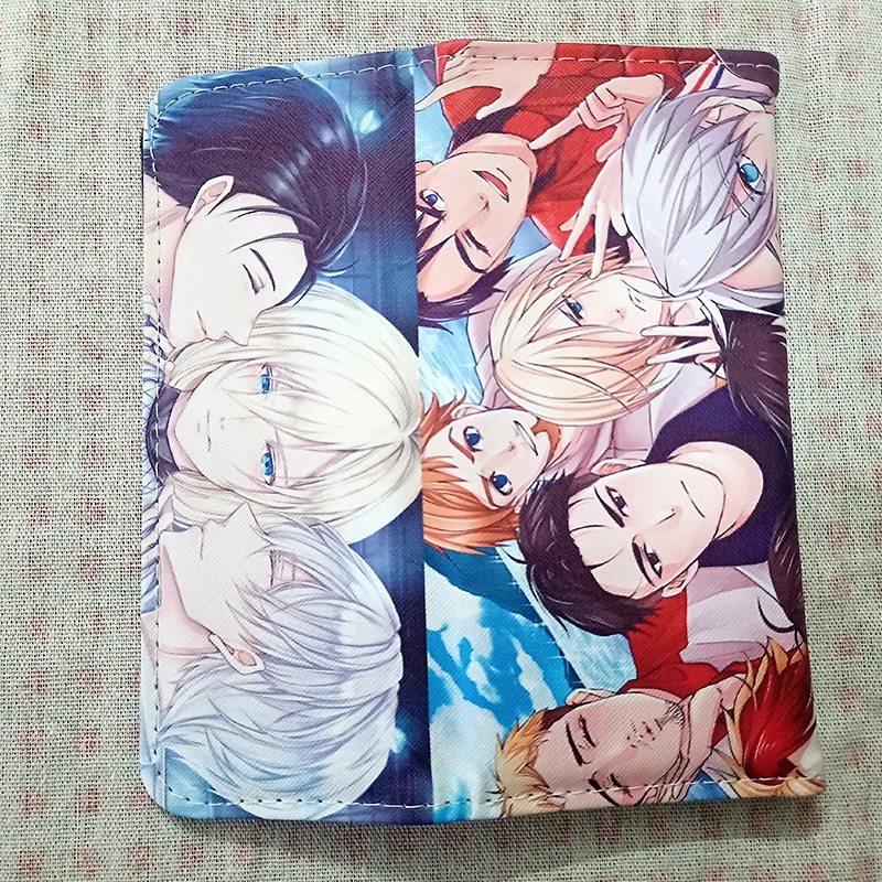 Аниме 19 дней Токийский Гуль Наруто Lovelive Hatsune Miku Yuri on Ice Natsume Yuujinchou кошелек портмоне ID/кредитный держатель для карт