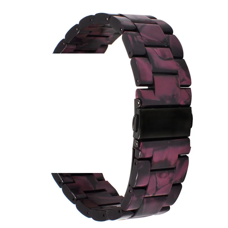 purple 20 мм полимерный ремешок для часов Huami Amazfit Bip браслет для samsung Galaxy Active Garmin Forerunner 645 Vivoactive 3 HR Band - Цвет: purple