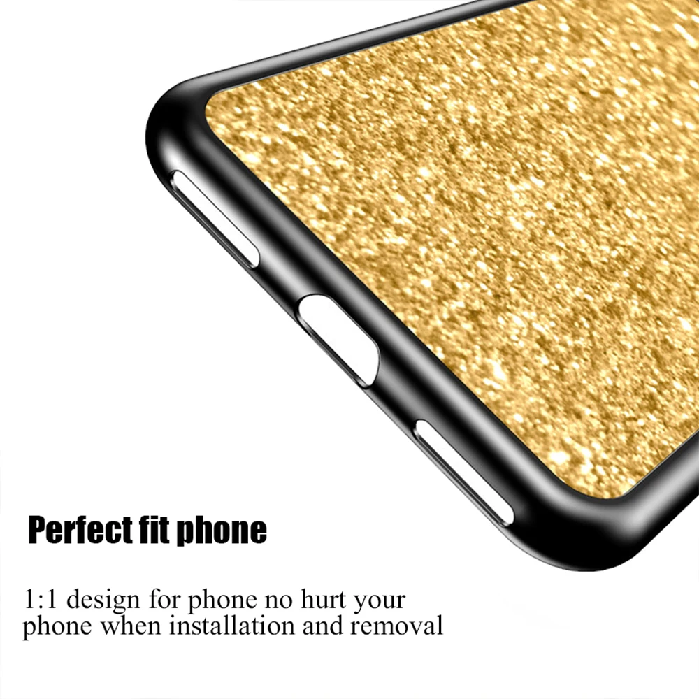 Чехол для Funda iPhone XR X 5 5S 6 S 7 8 XS чехол с блестками мягкий TPU Capa роскошные чехлы
