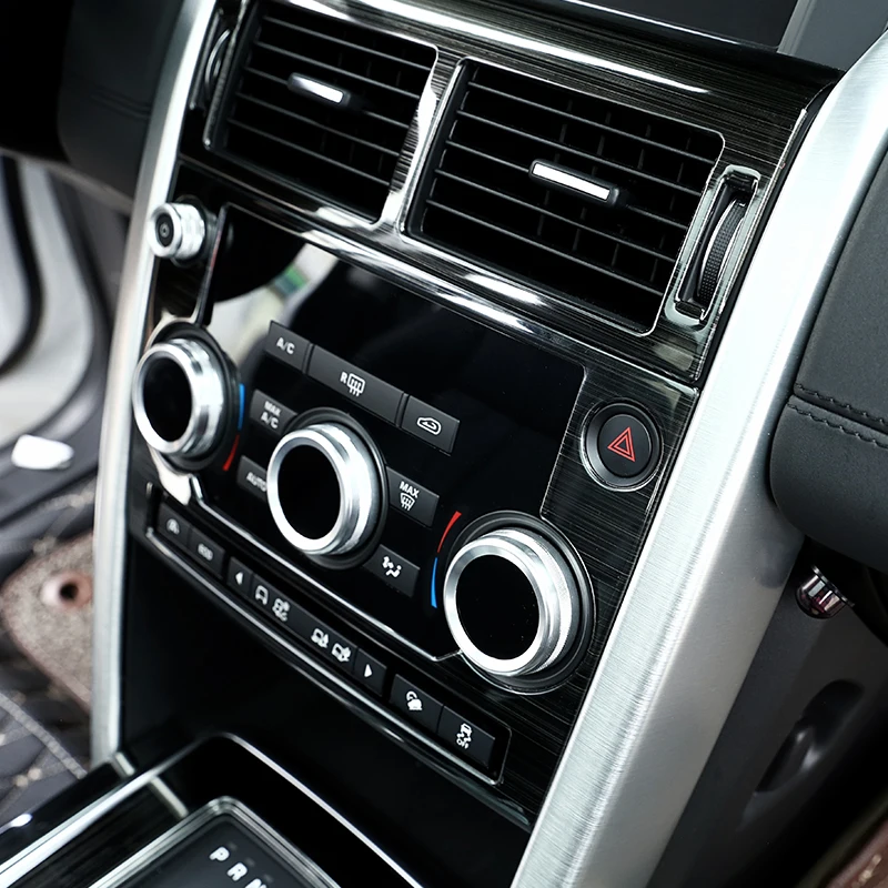 Автомобильные аксессуары для Land Rover Discovery Sport 2015-17 1 шт. черная щетка из нержавеющей