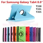 Для Samsung Galaxy Tab 4 8,0 дюйма, T330, T331, T335, SM-T331 SM-T330 Tab4, 8 дюймов, чехол для планшета, кожаный чехол с откидной крышкой