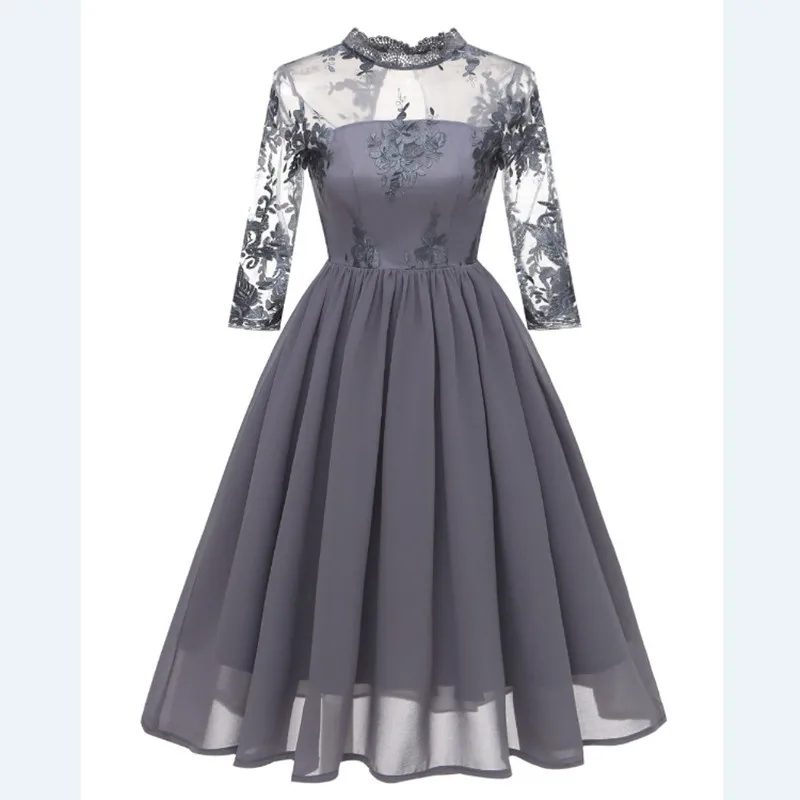 CD1661F # кружевное шифоновое короткое плиссированное платье подружки невесты с
