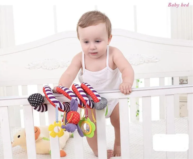 

Baby Mobile Crib Music Toy Kid Crib Cot Pram Ringing Baby Crib Hanging Toys Stroller