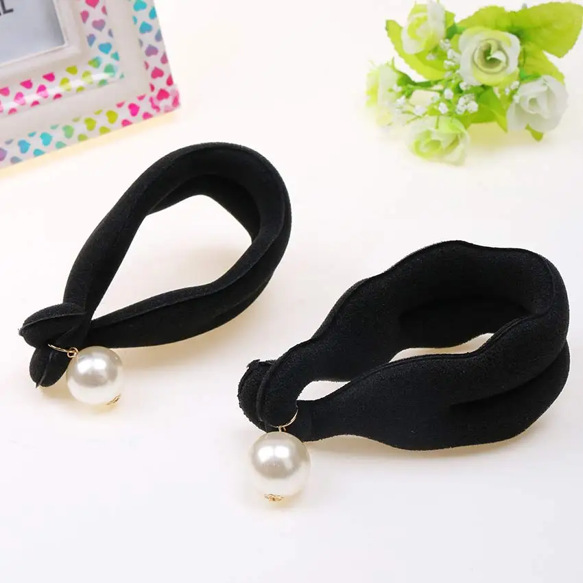 DIY большой искусственный жемчуг волос булочка Инструменты для укладки Ролик