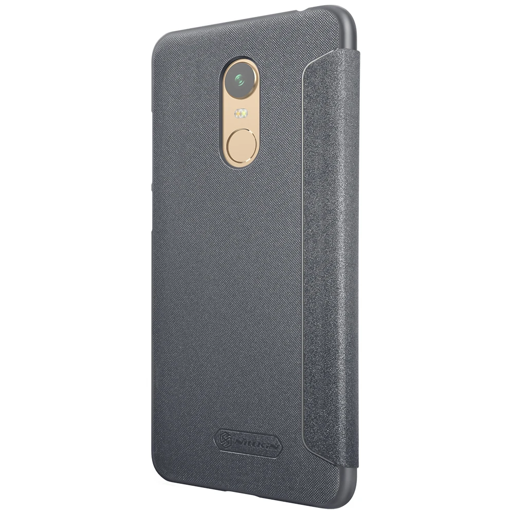 Чехол для телефона Nillkin Xiaomi Redmi 5 Plus блестящий кожаный чехол полный охват защитный