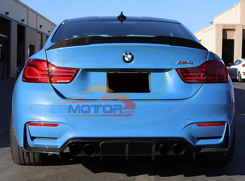 Настоящие части из углеродного волокна спойлер заднего багажника наборы крыла