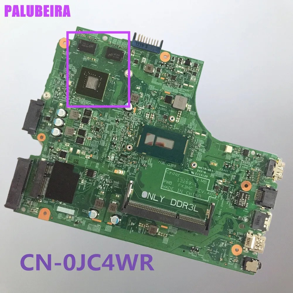 PALUBEIRA высокого качества для Dell 442 3542 3543 5748 5749 Материнская плата ноутбука CN 0JC4WR JC4WR