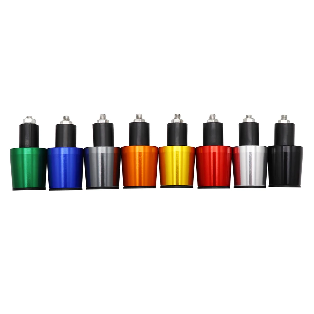 CNC 22MM Handlebar Grips Handle Bar Cap End Plugs or For Honda CB 400 SF CBF600 S CBR600F CBR600 RR Hornet 600 CBF 500 DN-01