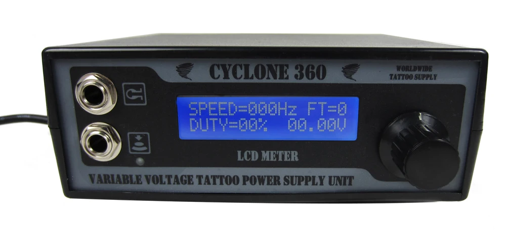 

The Cyclone 360 LCD Tattoo Power Supply Best Quality