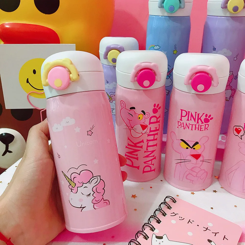 Бутылка для воды со льдом и единорогом 304 нержавеющая сталь термос чашка бутылка