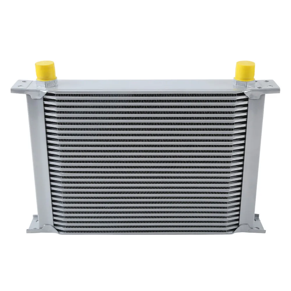 

SILVER UNIVERSAL 28 ROW AN-10AN ENGINE TRANSMISSION RACING OIL COOLER BRITISH