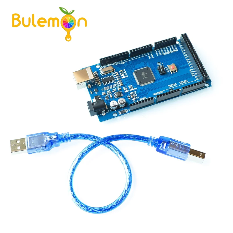 MEGA2560 MEGA 2560 R3 (ATmega2560 16AU CH340G) AVR USB модуль доска с кабелем для arduino|Интегральные схемы|