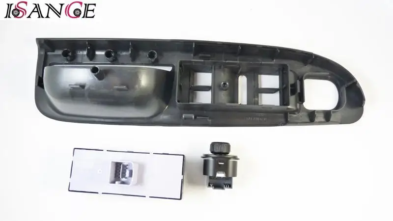 ISANCE переключатель окон и зеркал панель обшивки ободок крышки для VW Passat B6 4 Door 2006 2010