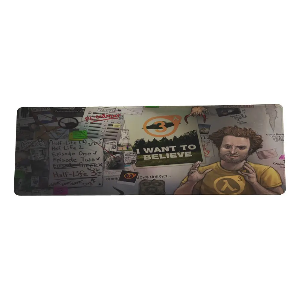 Maiyaca Прямая поставка игровые коврики для мыши Half Life 3 2 400x900x2 мм пользовательские