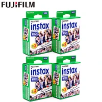 genuine 80 sheets fujifilm instax wide white edge film for fuji instant photo paper camera 300200210100500af