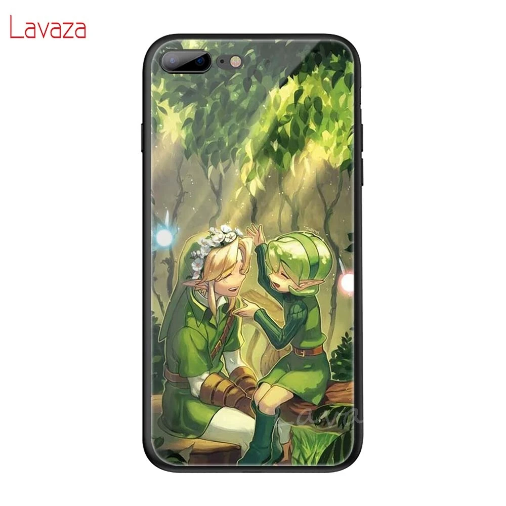 TG18 Мягкий чехол Lavaza Legend of Zelda из закаленного стекла для Apple iPhone 6 6 S 7 8 Plus 5 5S SE X XS MAX XR TPU - Цвет: TG18