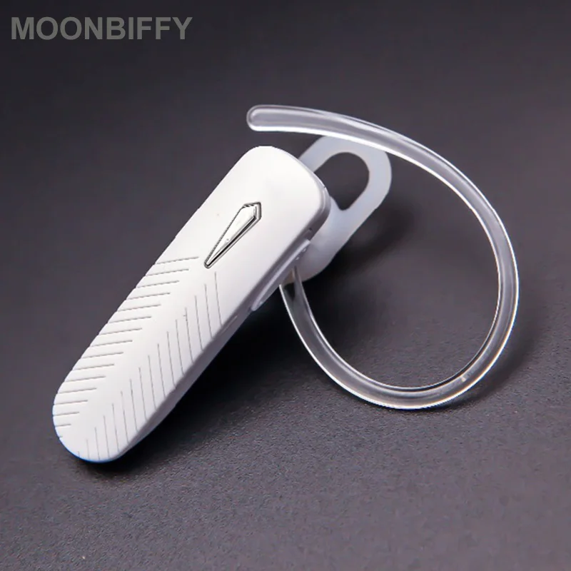 Горячая Спортивная Bluetooth гарнитура Беспроводные наушники для музыки Hands Free микрофон наушники Универсальные для Xiaomi samsung iPhone - Цвет: White