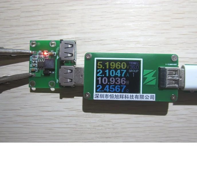 Понижающее зарядное устройство 9 В 12 24 до 5 DC-DC модуль питания двойной USB-выход